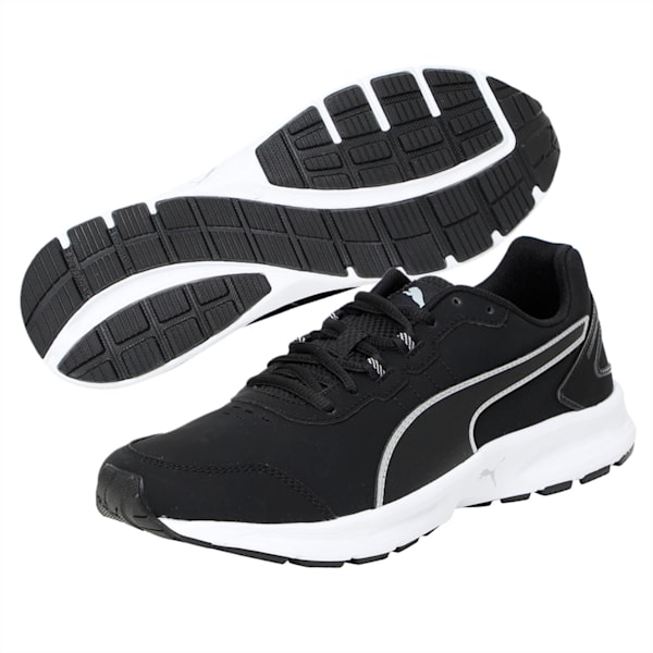 Descendant v4 SL Running Shoes, Puma Black-Puma Silver, extralarge-IND