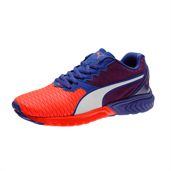 IGNITE Dual Women's Running Shoes, Red Blast-Royal Blue, extralarge-IND