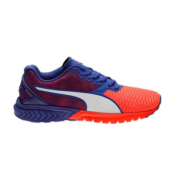 IGNITE Dual Women's Running Shoes, Red Blast-Royal Blue, extralarge-IND