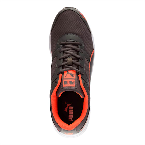 Harbour Men's Running Shoes, Asphalt-Red Blast, extralarge-IND