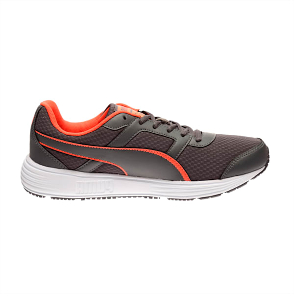 Harbour Men's Running Shoes, Asphalt-Red Blast, extralarge-IND