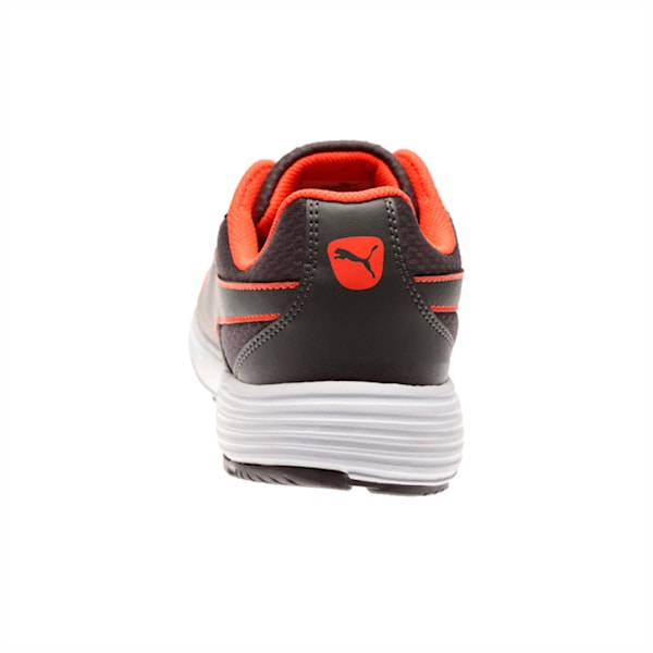 Harbour Men's Running Shoes, Asphalt-Red Blast, extralarge-IND