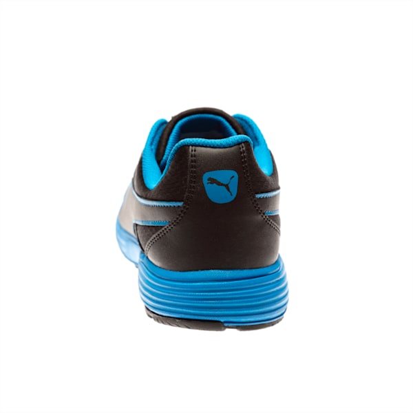 Harbour Fashion DP Running Shoes, Puma Black-Electric Blue Lemonade, extralarge-IND