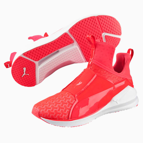 PUMA Fierce Engineered Mesh, Red Blast-Puma White, extralarge-IND