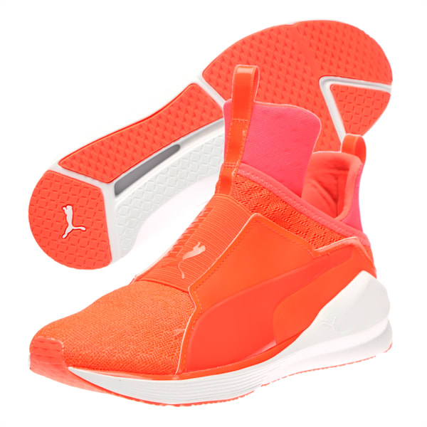 PUMA Fierce Engineered Mesh, Red Blast-Puma White, extralarge-IND
