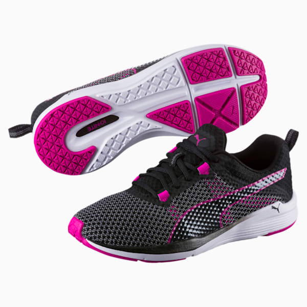 Pulse IGNITE XT Women's Training Shoes, Puma Black-ULTRA MAGENTA, extralarge-IND