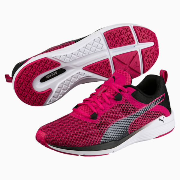 Pulse IGNITE XT Women's Training Shoes, Love Potion-Puma Black, extralarge-IND