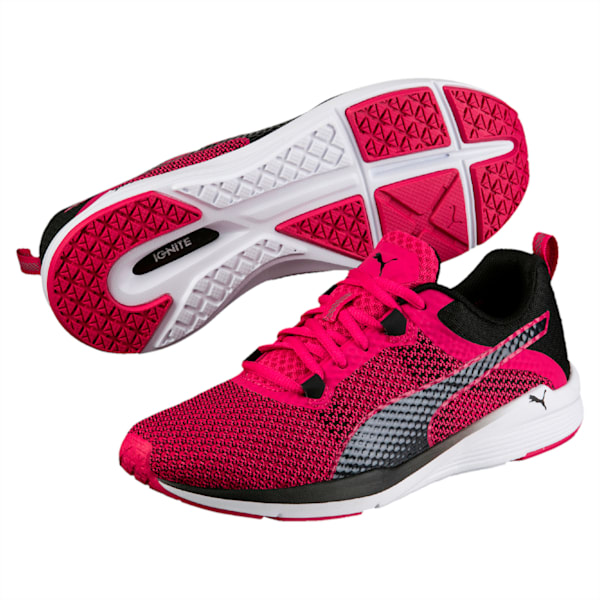 Pulse IGNITE XT Women's Training Shoes, Love Potion-Puma Black, extralarge-IND