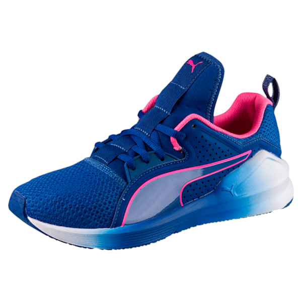 PUMA Fierce Lace Training Shoes, TRUE BLUE-KNOCKOUT PINK, extralarge-IND