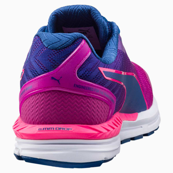 Speed 600 IGNITE 2 Women's Running Shoes, MAGENTA-TRUE BLUE-PINK, extralarge-IND