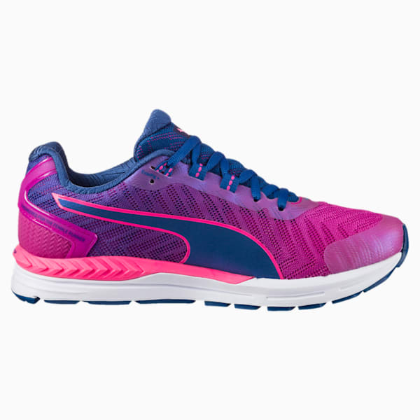 Speed 600 IGNITE 2 Women's Running Shoes, MAGENTA-TRUE BLUE-PINK, extralarge-IND