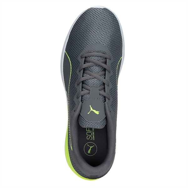 Vigor Men’s Running Shoes, QUIET SHADE-Safety Yellow, extralarge-IND