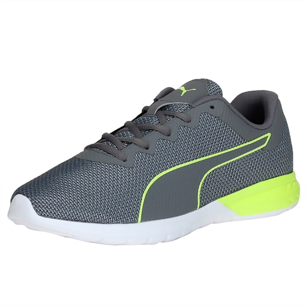Vigor Men’s Running Shoes, QUIET SHADE-Safety Yellow, extralarge-IND