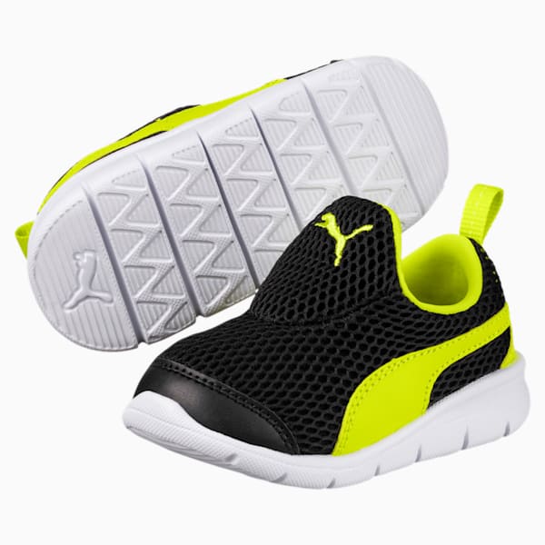 Puma Bao 3 Mesh PS, Puma Black-Nrgy Yellow, extralarge-IND