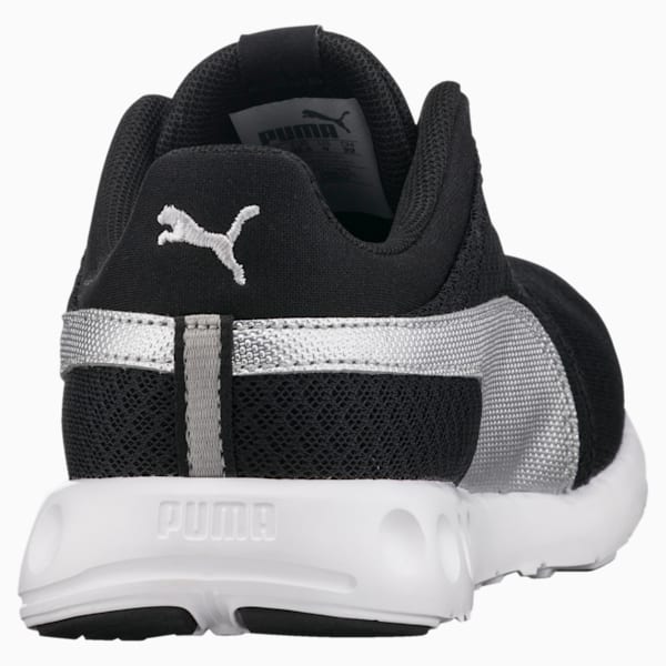 Carson Runner 400 Mesh Running Shoes JR, Puma Black-Puma Silver, extralarge