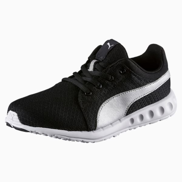 Puma carson runner silver kids clearance