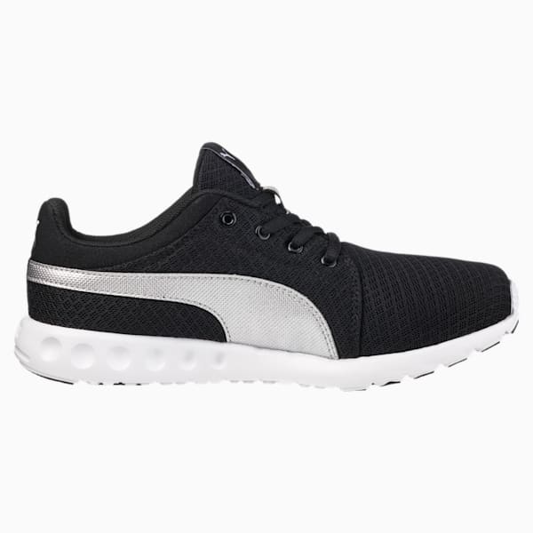 Carson Runner 400 Mesh Running Shoes JR, Puma Black-Puma Silver, extralarge