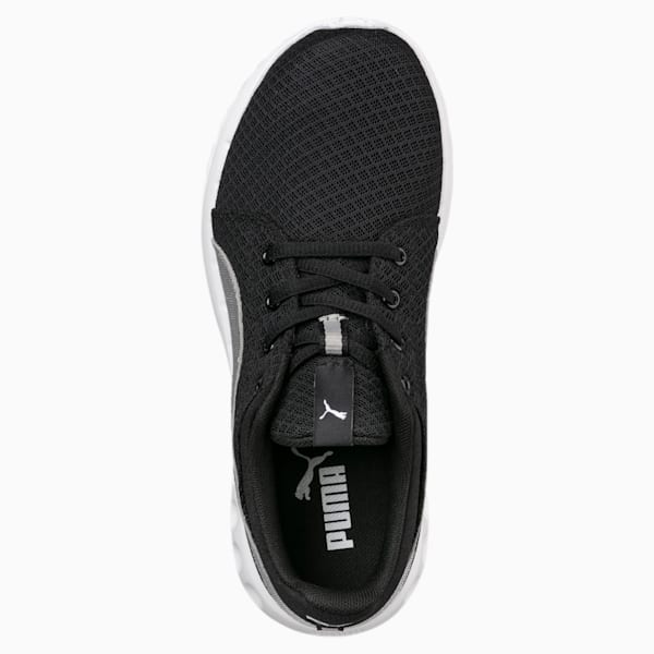 Carson Runner 400 Mesh Running Shoes JR, Puma Black-Puma Silver, extralarge