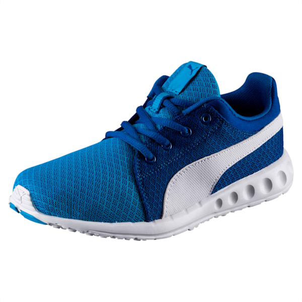 Carson Runner 400 Mesh Jr. Kids’ Running Shoes, BLUE DANUBE-Puma White, extralarge-IND