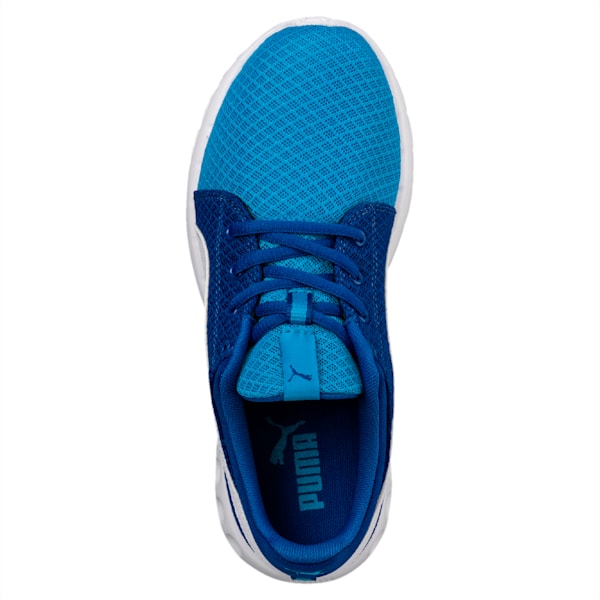 Carson Runner 400 Mesh Jr. Kids’ Running Shoes, BLUE DANUBE-Puma White, extralarge-IND