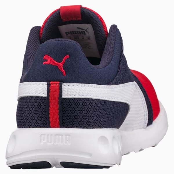 Carson Runner 400 Mesh Running Shoes JR, High Risk Red-Puma White, extralarge