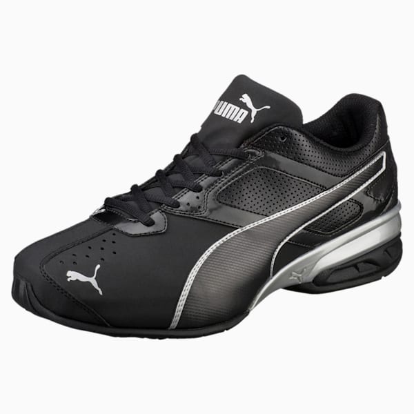 Tazon 6 FM Wide Men's Sneakers, Puma Black-Puma Silver, extralarge