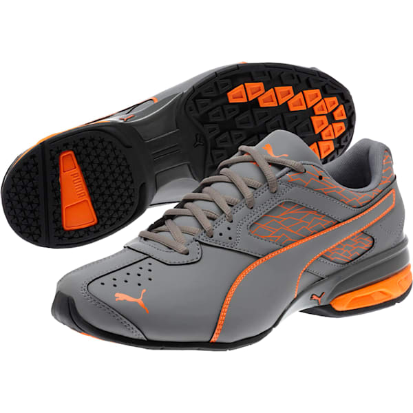 Tazon 6 Fracture FM Men's Sneakers, QUIET SHADE-Vibrant Orange, extralarge
