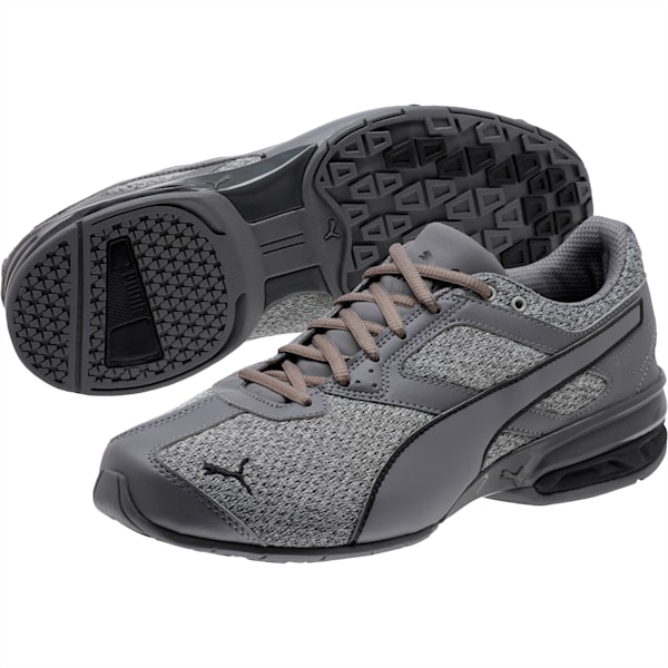 Tazon 6 Knit Men’s Sneakers, Quarry-QUIET SHADE-Puma Black, extralarge