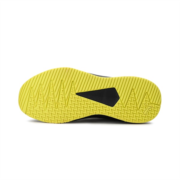 IGNITE XT NETFIT Women's Training Shoes, Puma Black-Nrgy Yellow, extralarge-IND