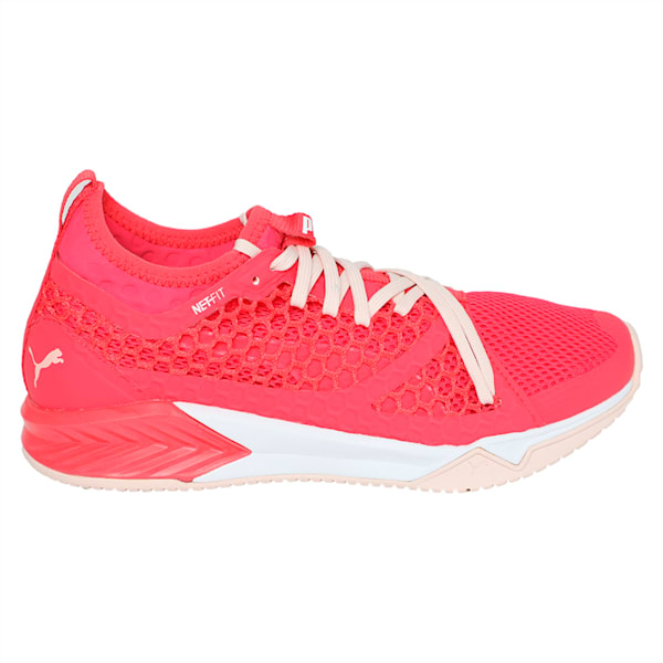 IGNITE XT NETFIT Women's Training Shoes, Paradise Pink-Puma White, extralarge-IND