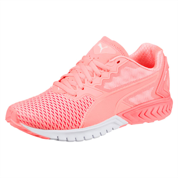 IGNITE Dual Mesh Women's Running Shoes, Nrgy Peach-Puma White, extralarge-IND