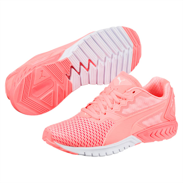 IGNITE Dual Mesh Women's Running Shoes, Nrgy Peach-Puma White, extralarge-IND