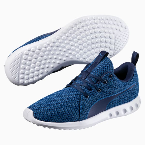 Carson 2 Knit Men's Running Shoes, Lapis Blue-Blue Depths, extralarge