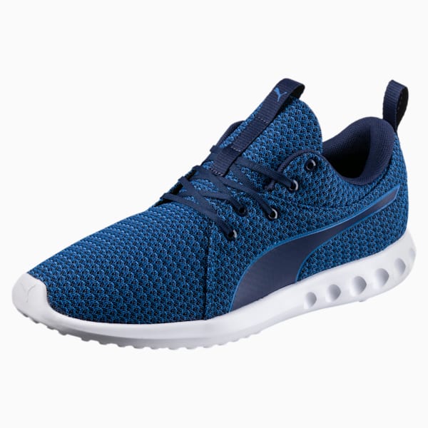 Carson 2 Knit Men's Running Shoes, Lapis Blue-Blue Depths, extralarge