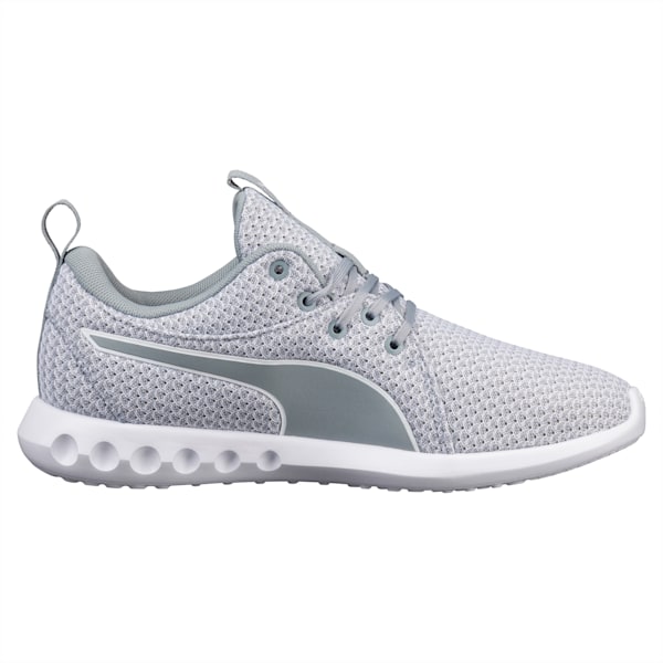 Carson 2 Knit Women's Running Shoes, Quarry-Puma White, extralarge