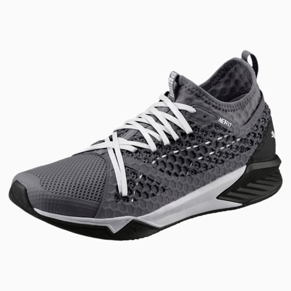 IGNITE XT NETFIT Men's Training Shoes, QUIET SHADE-Puma Black, extralarge-IND