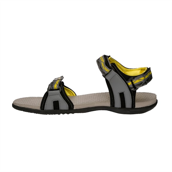 Nova II IDP Sandals, Steel Gray-Puma Black-Dandelion, extralarge-IND