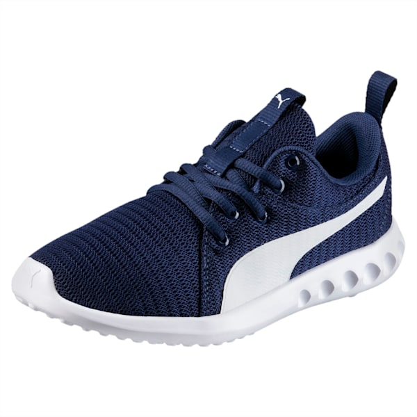 Carson 2 Youth Trainers, Blue Depths-Puma White, extralarge-IND