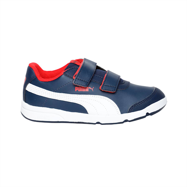 Stepfleex 2 SL V PS, Peacoat-Puma White-Flame Scarlet, extralarge-IND