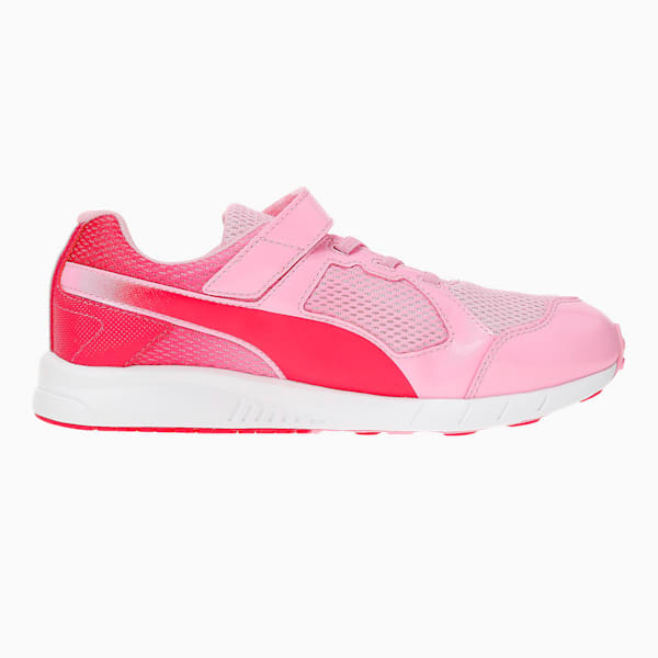 キッズ プーマ スピードモンスター V3 スニーカー 17-24cm, PRISM PINK-BRIGHT ROSE, extralarge-JPN