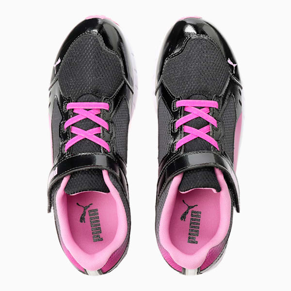 キッズ プーマ スピードモンスター V3 スニーカー 17-24cm, Puma Black-Deep Orchid
