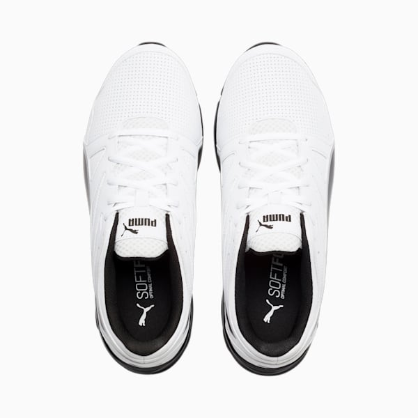 Tazon Modern Men's Running Shoes, Puma White-Puma Black, extralarge-AUS
