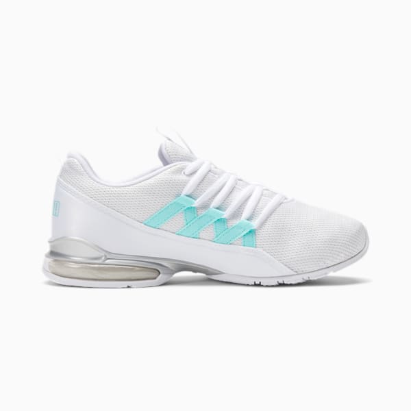 Chaussures d'entraînement Riaze Prowl Femme, Puma White-Gulf Stream, extralarge