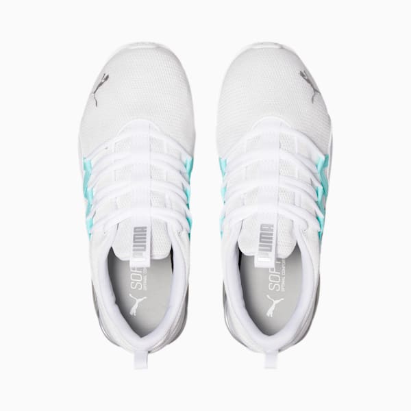 Chaussures d'entraînement Riaze Prowl Femme, Puma White-Gulf Stream, extralarge