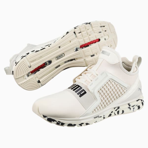 IGNITE Limitless Swirl Men's Shoes, Whisper White, extralarge-IND