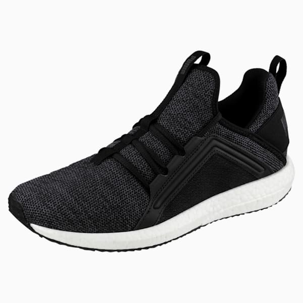 Mega NRGY Knit Men's Running Shoes, Puma Black-Asphalt, extralarge