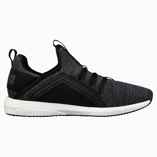 Mega NRGY Knit Men's Running Shoes, Puma Black-Asphalt, extralarge