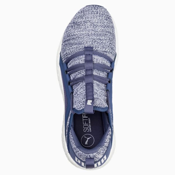 Mega NRGY Knit Women's Running Shoes, Blue Indigo-Puma White, extralarge-IND