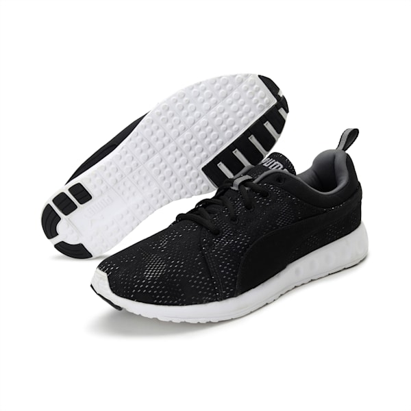 Carson Runner Camo Mesh IDP, Puma Black-Steel Gray-Puma White, extralarge-IND