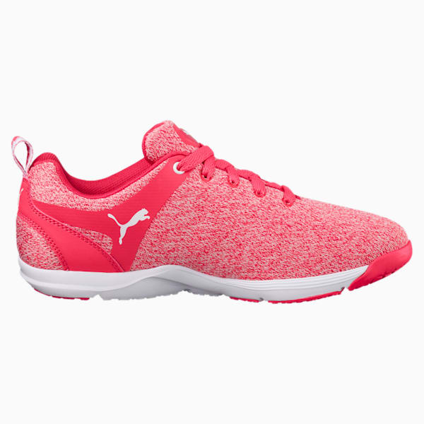 Flex XT Knit Women's Training Shoes, Paradise Pink-Puma White, extralarge-IND